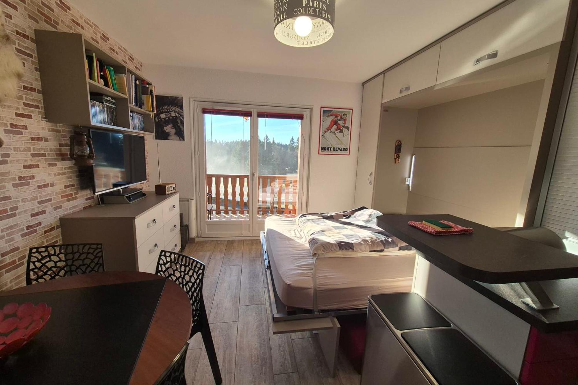 Cozy Apartment "Wapiti" At The Foot Of The Slopes Les Deserts  Bagian luar foto
