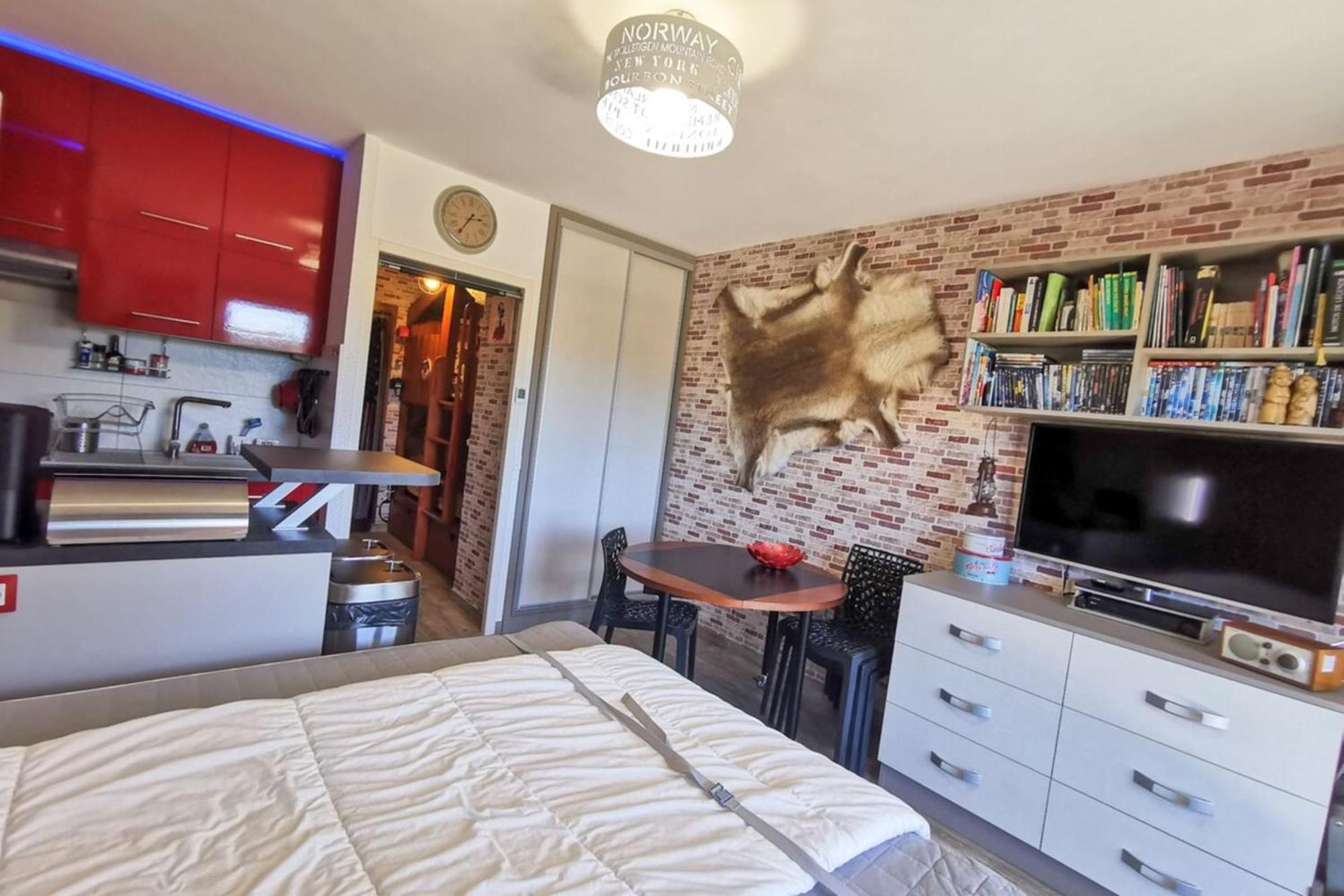 Cozy Apartment "Wapiti" At The Foot Of The Slopes Les Deserts  Bagian luar foto